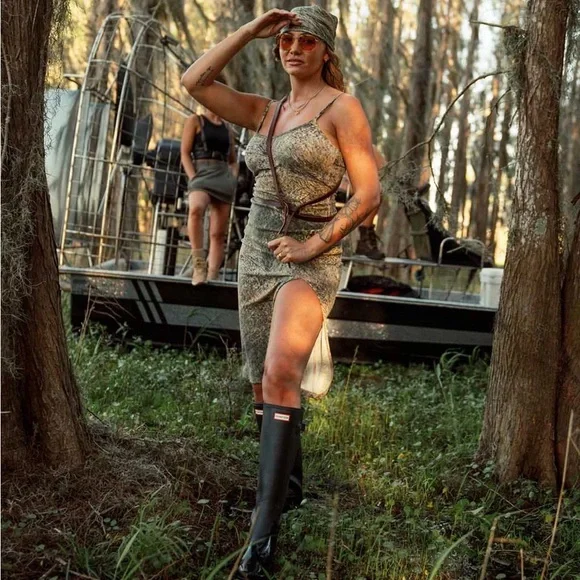 Tribe Kelley Mossy Oak Brush Ribbed Dress (L) - Picture 6 of 9